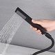 preview thumbnail 4 of 3, Waterfall Wall-mount Bath Tub Filler Faucet with Handheld Shower matte black - 8' x 10'