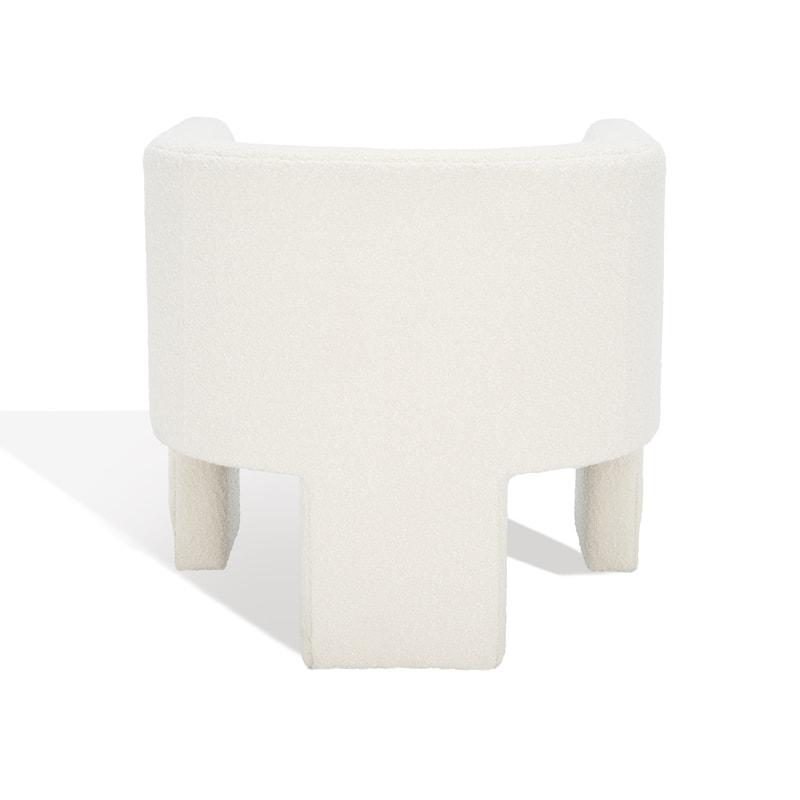 SAFAVIEH Couture Sammie 3-Leg Boucle Accent Chair - 30 in. W x 30 in. D x 29 in. H