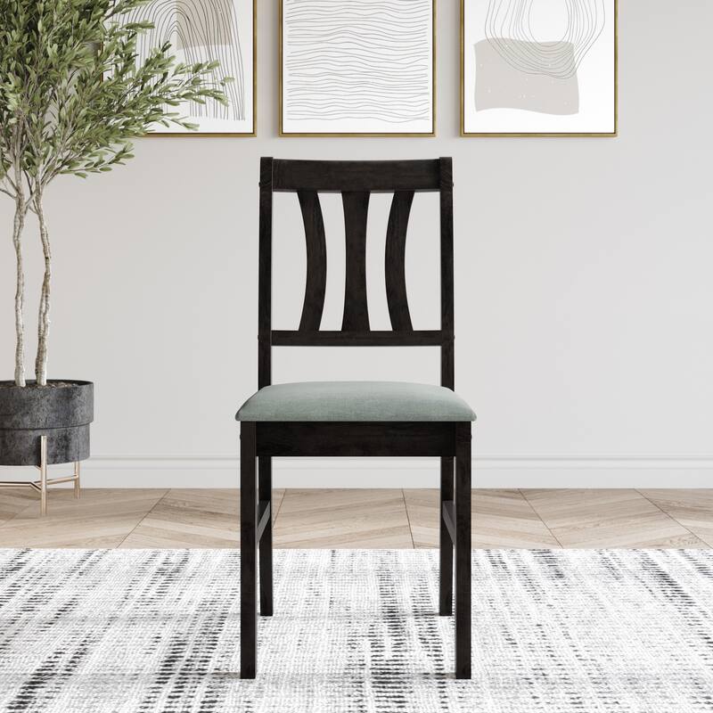 Dothan Counter Height Dining Set - 60054 Black- 4 Chairs only - Black / Grey