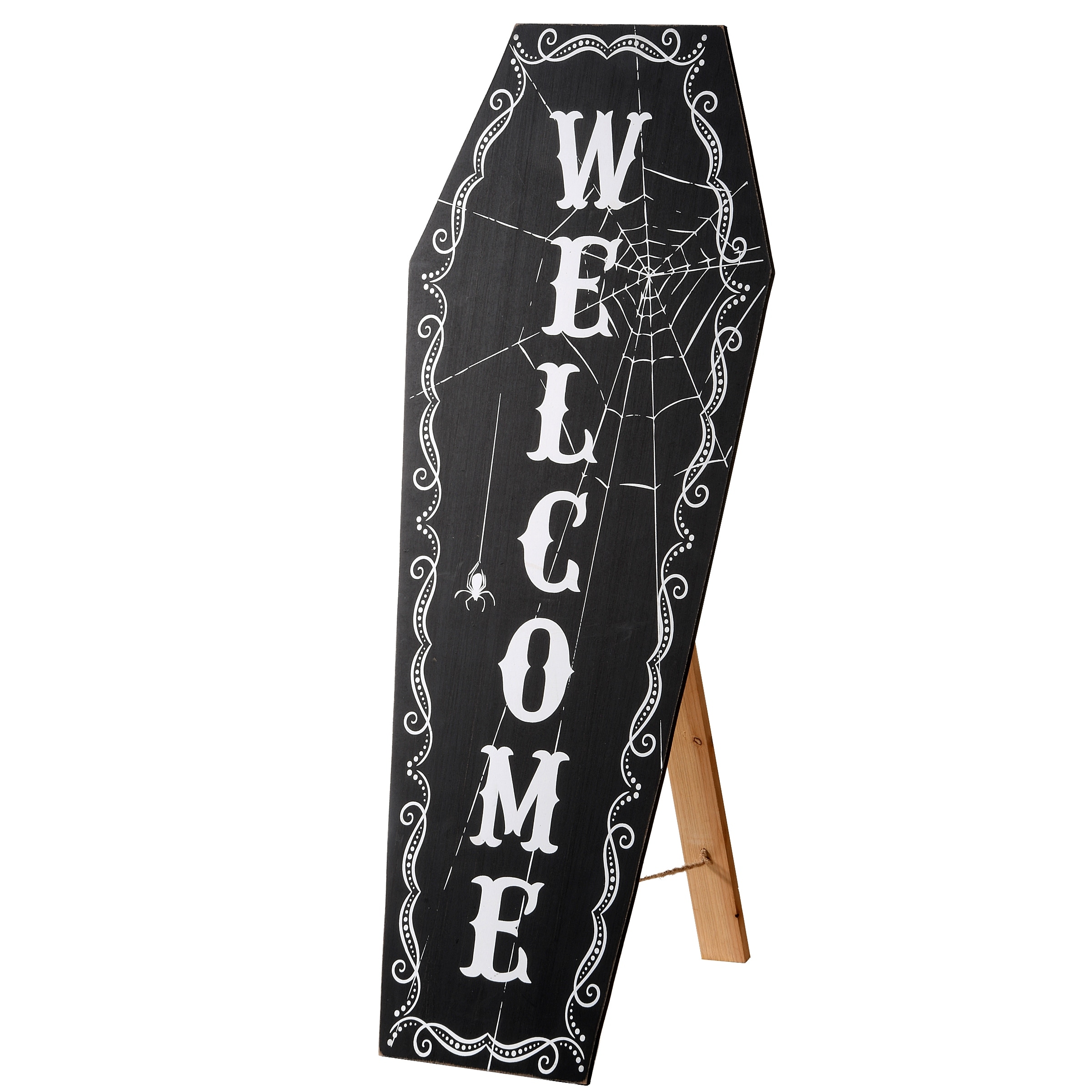 National Tree Company Halloween Welcome Standup Sign, 28 inches