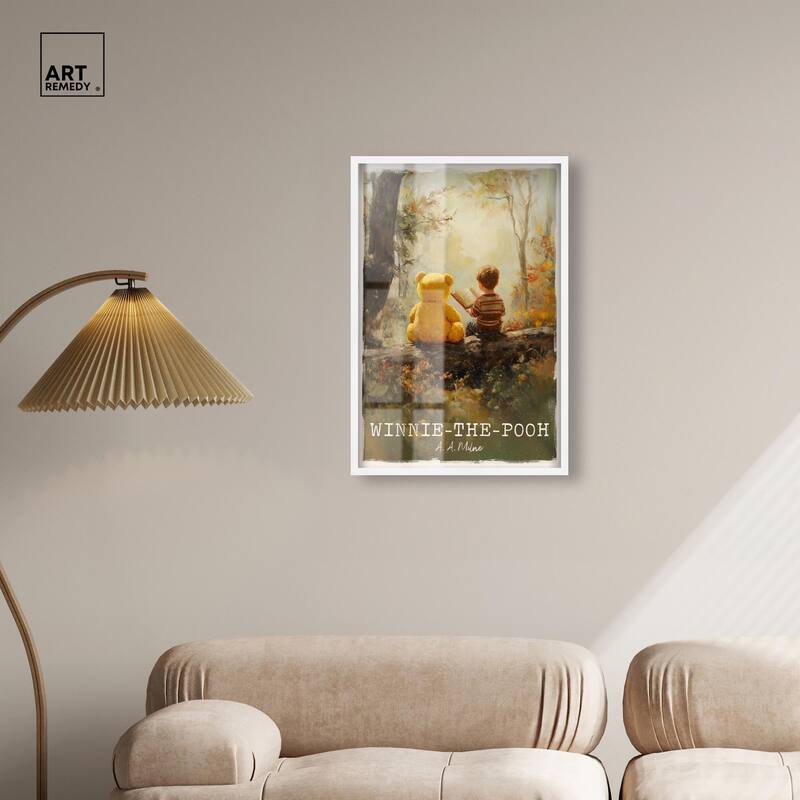 Classic Winnie the Pooh Shadowbox by Art Remedy
