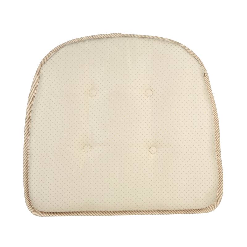 Klear Vu Saturn Tufted Dining Chair Cushion Set