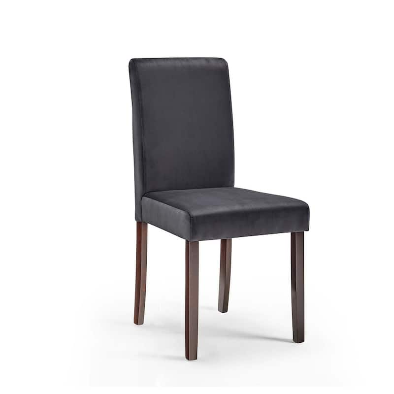 Copper Grove Piskent Velvet-upholstered Armless Dining Chairs (Set of 2)