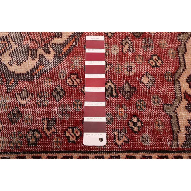 ECARPETGALLERY Hand-knotted Konya Anatolian Red Wool Rug - 5'1 x 10'0