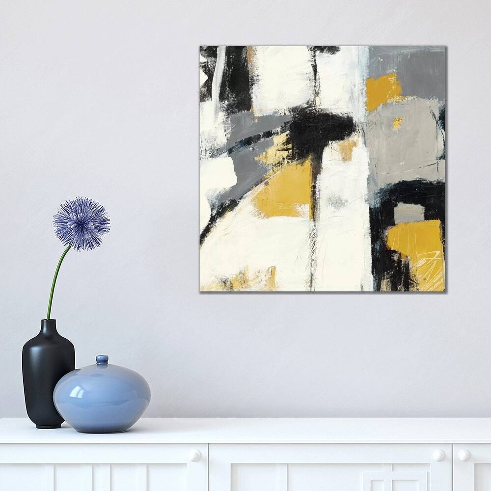 iCanvas "Yellow Catalina I" by Mike Schick Canvas Print