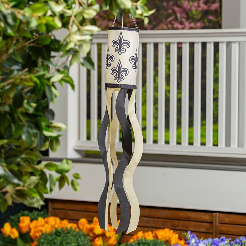 40" NFL Team Sublimated Fabric Windsock - Saints