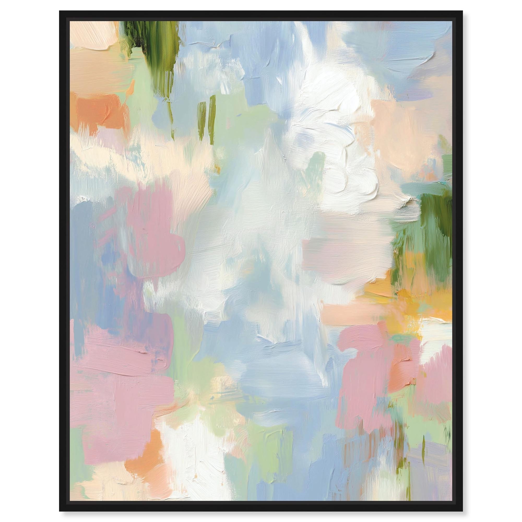 Springtime Hues II Bedroom Canvas Print by Art Remedy