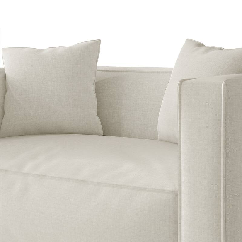 CraftPorch Mid Century Modern Upholstered Loveseat