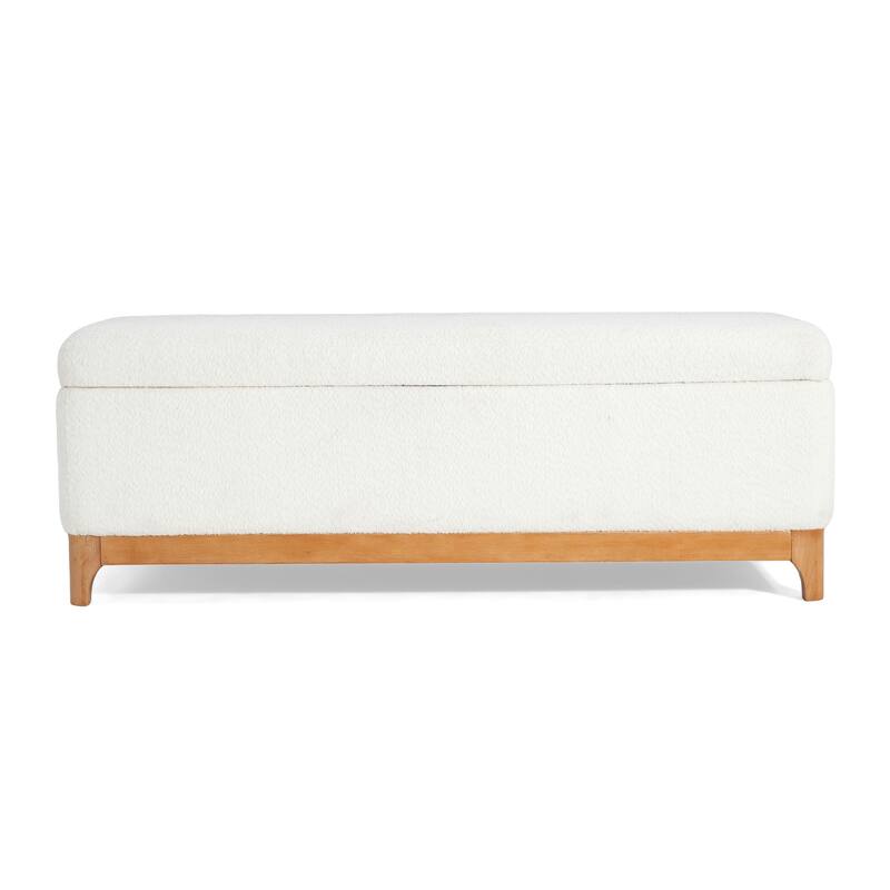 Christopher Knight Home - Orphelia Faux Leather Storage Bench
