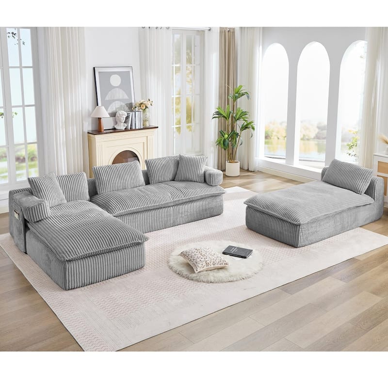 149" Oversized Sectional Couches U Shaped Modular sofa
