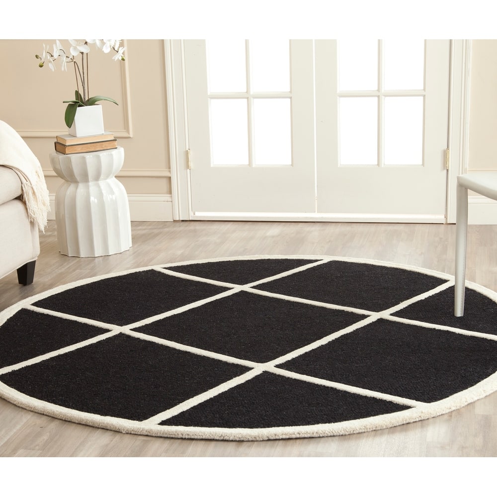SAFAVIEH Handmade Cambridge Vija Modern Moroccan Wool Rug