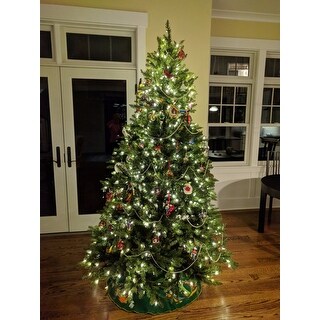 Puleo International 7 1 2 Ft Pre Lit Fraser Fir Artificial Christmas Tree Puleo International 7 1 2 Ft Pre Lit Fraser Fir Artificial Christmas Tree
