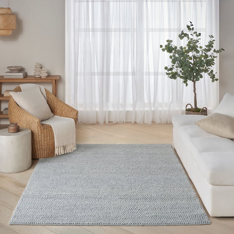 DKNY Pure Knots Indoor only Solid Area Rug