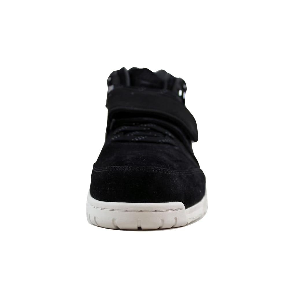 nike air trainer cruz black suede