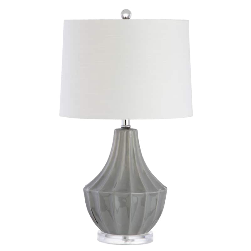 Thatcher 24.5" Ceramic LED Table Lamp, Navy by JONATHAN Y