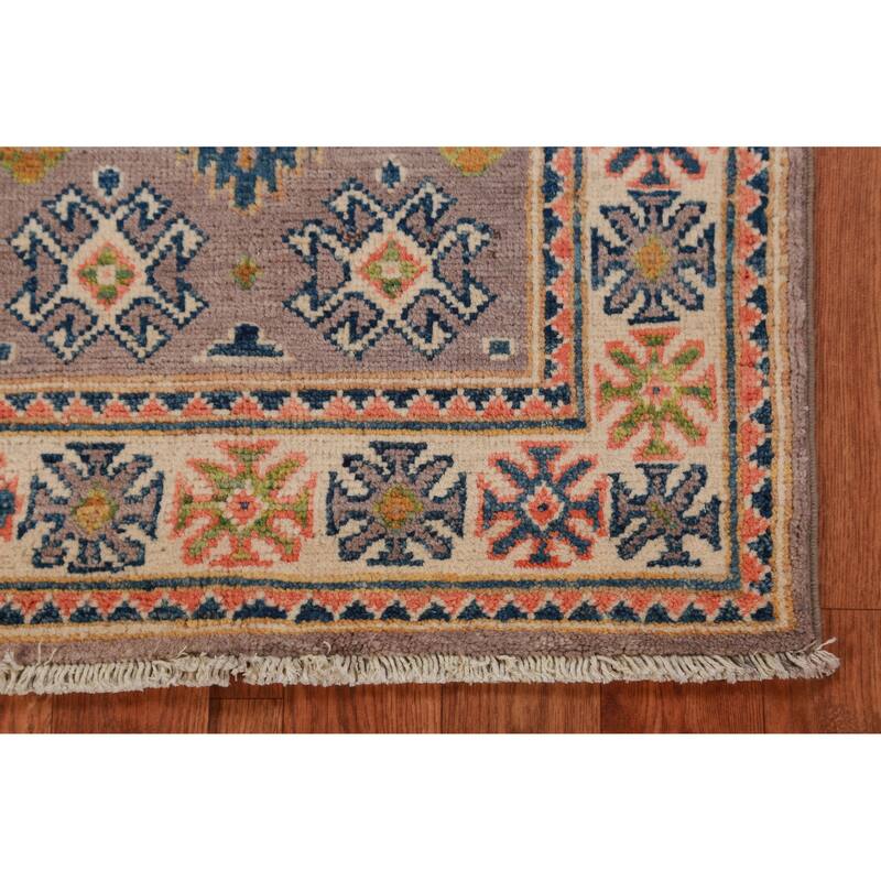 Kazak Oriental Foyer Rug Handmade Accent Wool Carpet - 2'0"x 3'0"