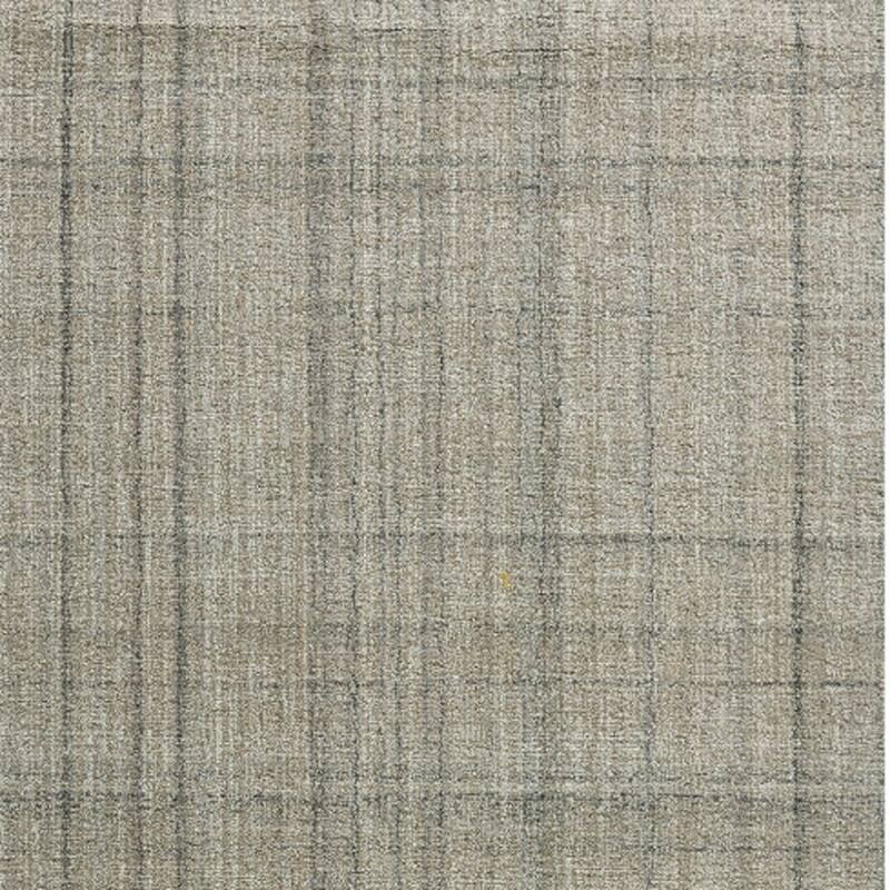 HomeRoots Plaid Transitional Rectangle Area Rug