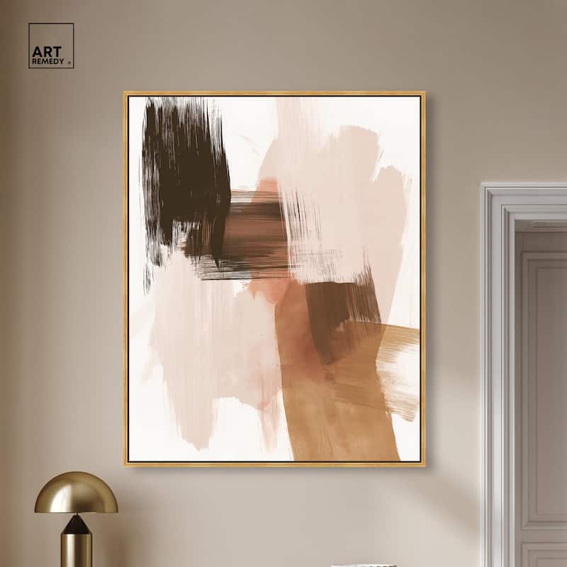 Mahogany Whispers Canvas by Art Remedy