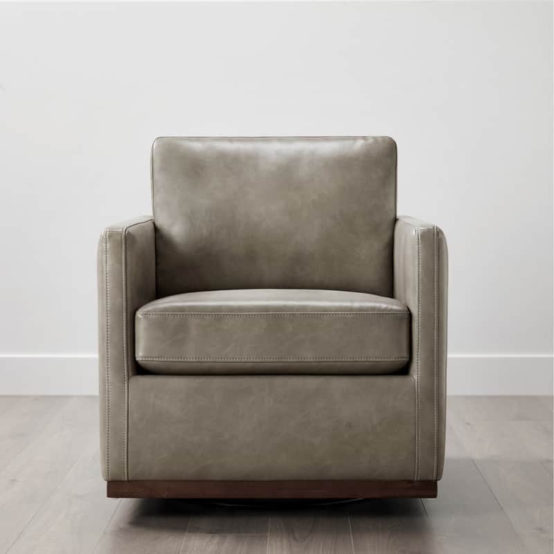 Spruce & Spring Shane Modern Swivel Accent Arm Chair