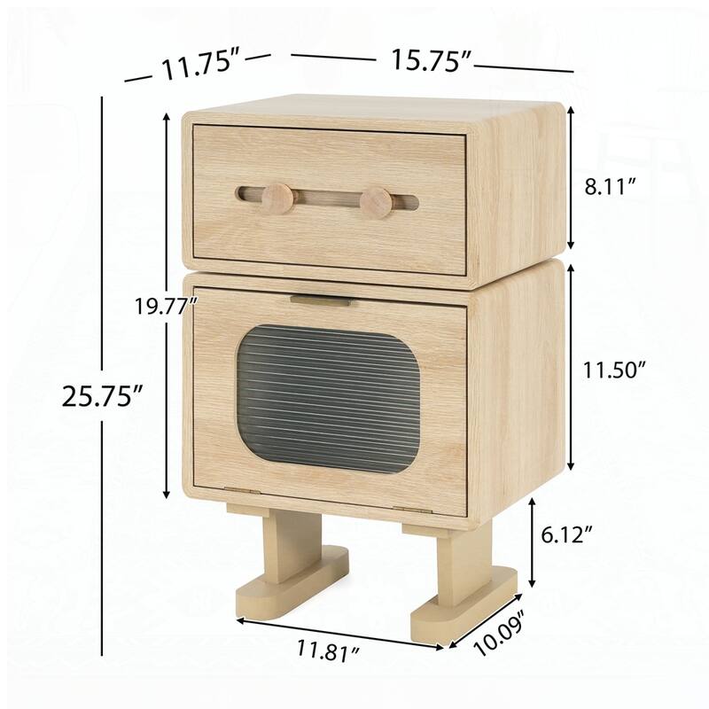 Wood NightStand