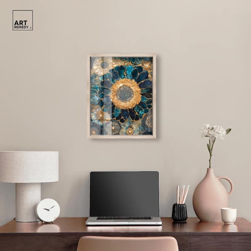 Opulent Geode II Shadowbox by Art Remedy