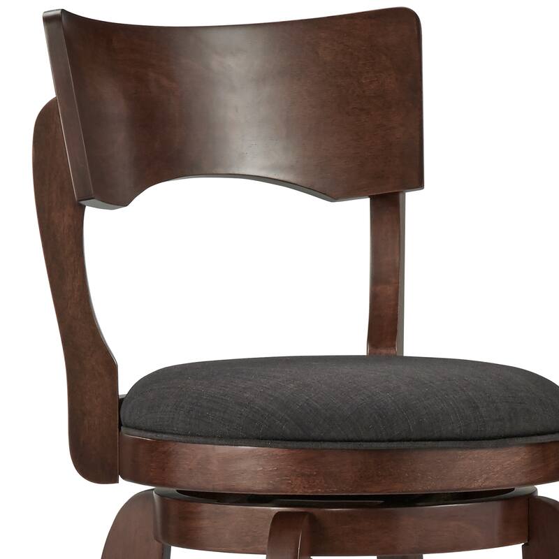 Verona Swivel 29-inch High Back Bar Stool by iNSPIRE Q Classic