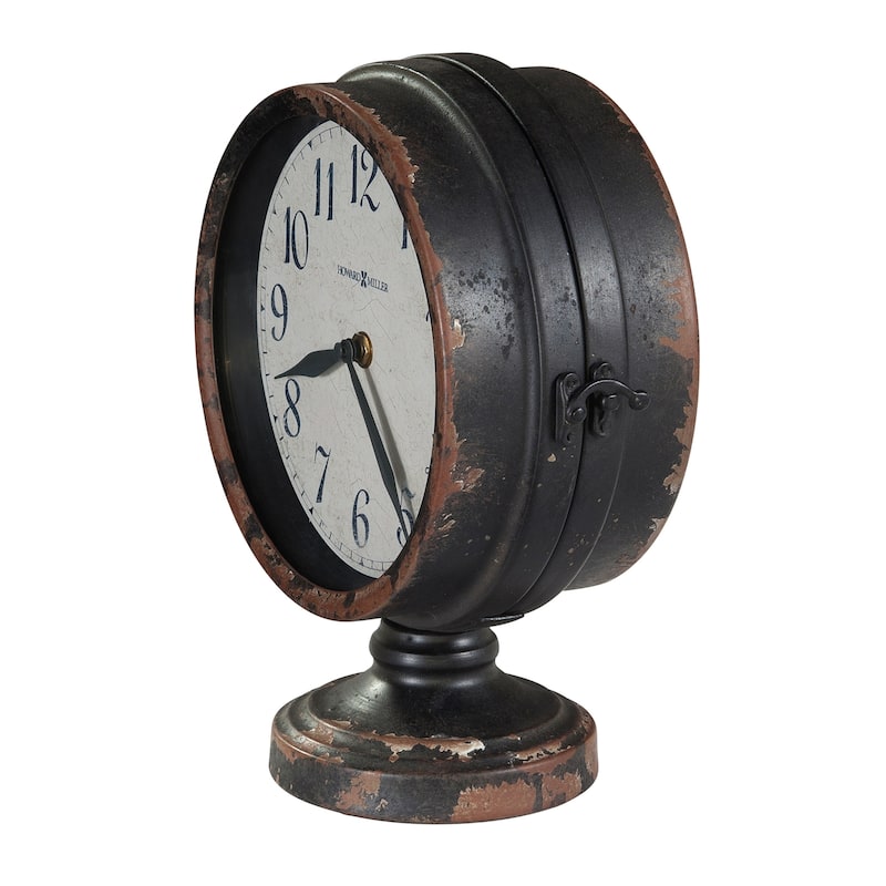 Howard Miller Cramden Metal Mantel Shelf Clock