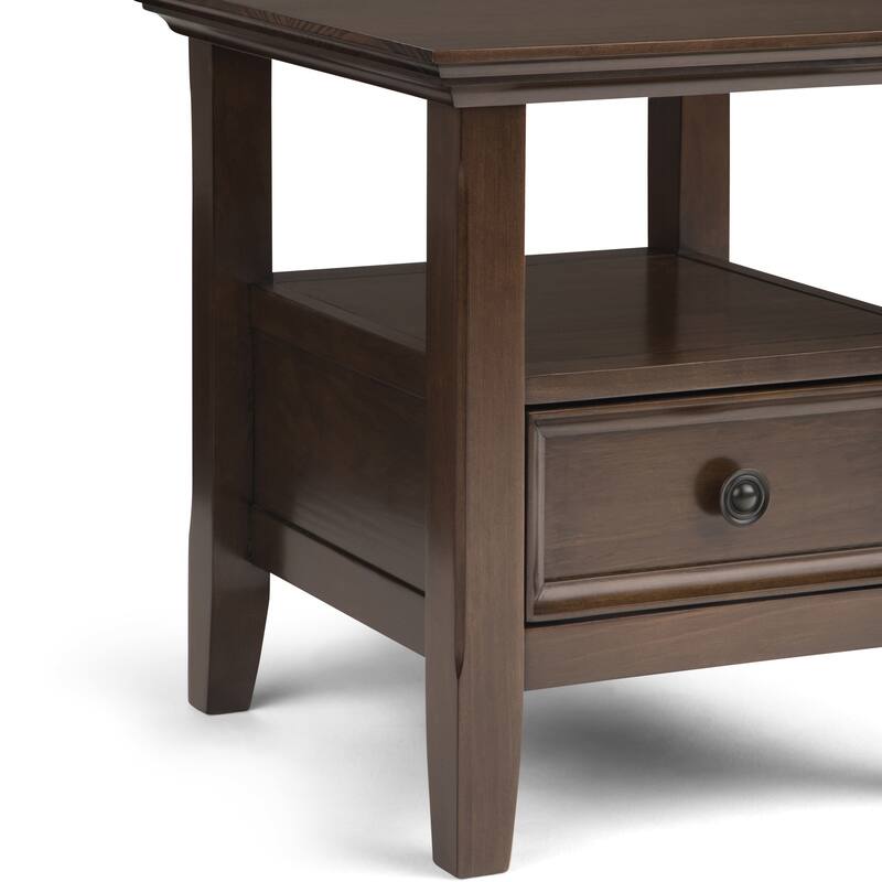 WYNDENHALL Halifax Solid Wood 19-inch Square End Table - 19 inch wide