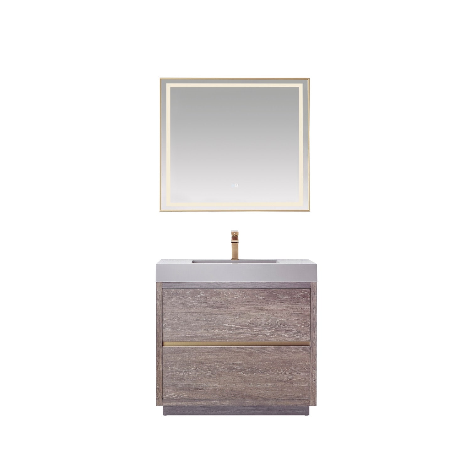 Miseno MV703036 Huesca 36" Free Standing Single Basin Vanity Set with