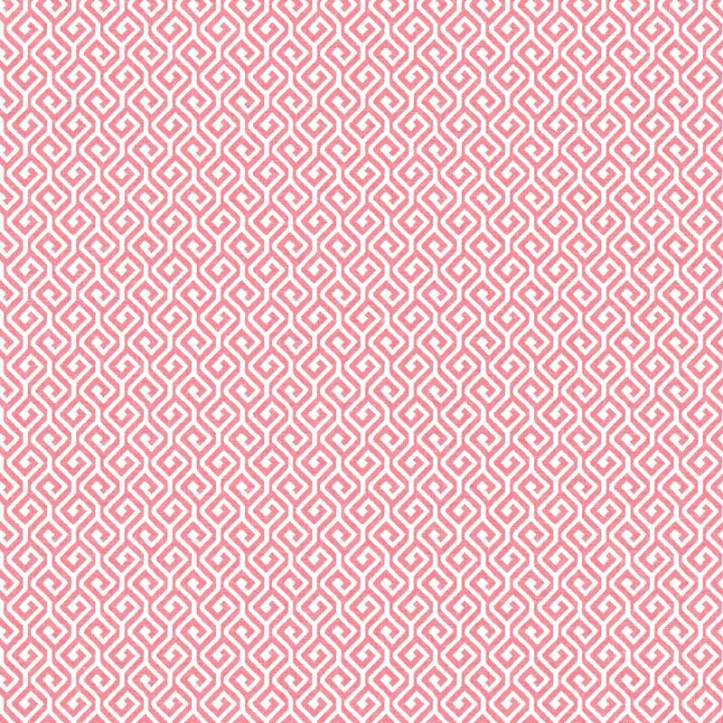 A-Street Prints Sete Coral Greek Key Wallpaper