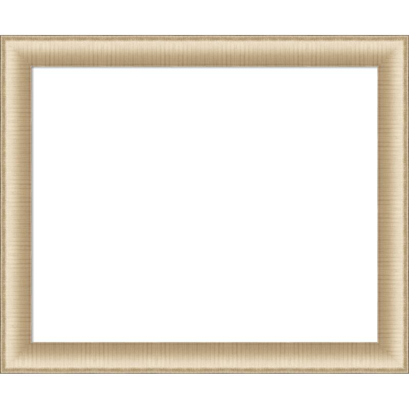 Amanti Art Elegant Brushed Honey Framed Dry Erase Magnetic Board