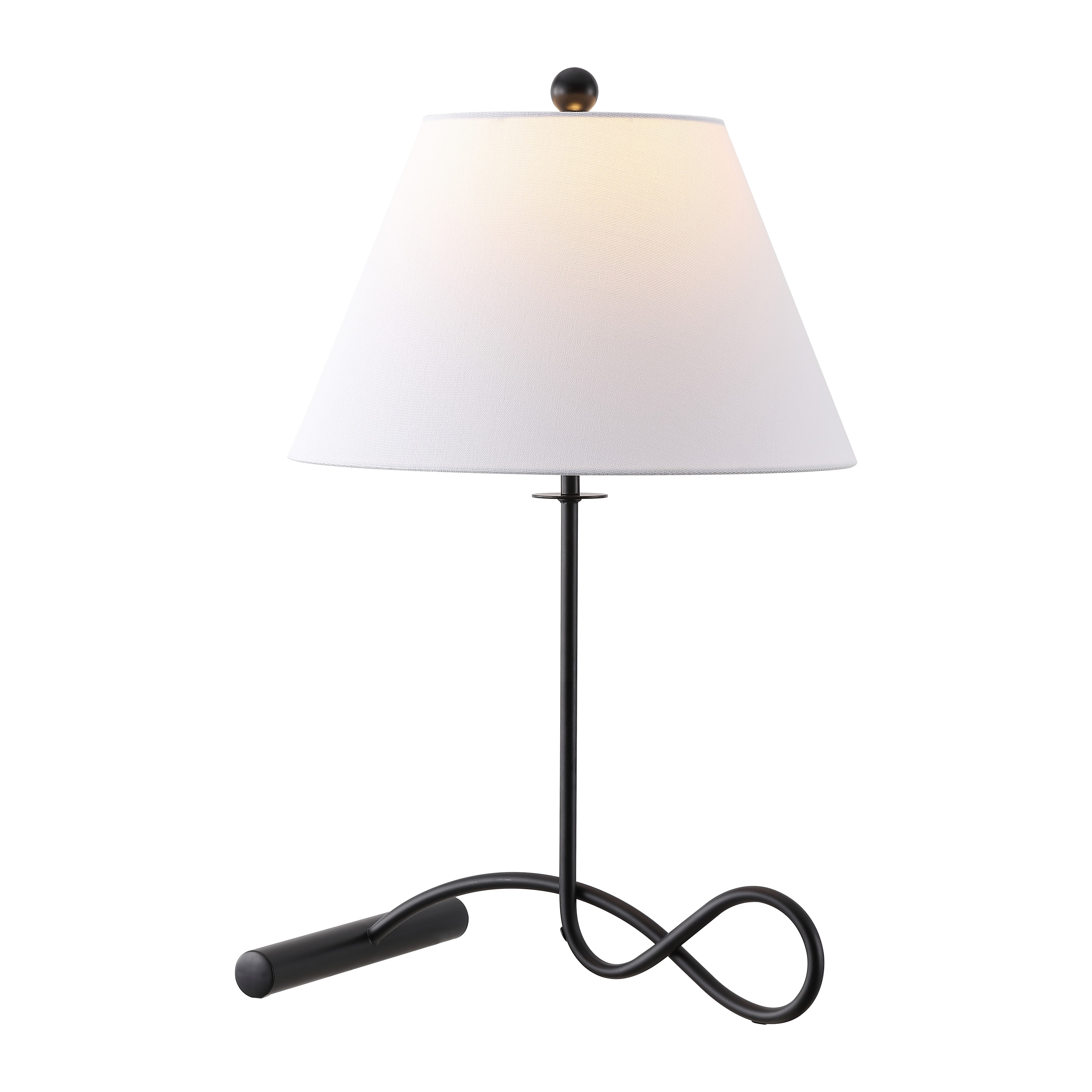SAFAVIEH Lighting Sami, 25-inch, Metal Table Lamp - 15"W x 15"D x 25"H