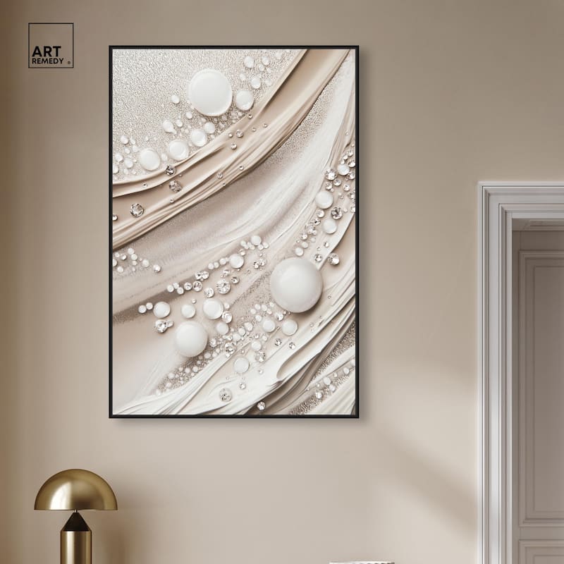 Viscous Veils IV Canvas by Art Remedy
