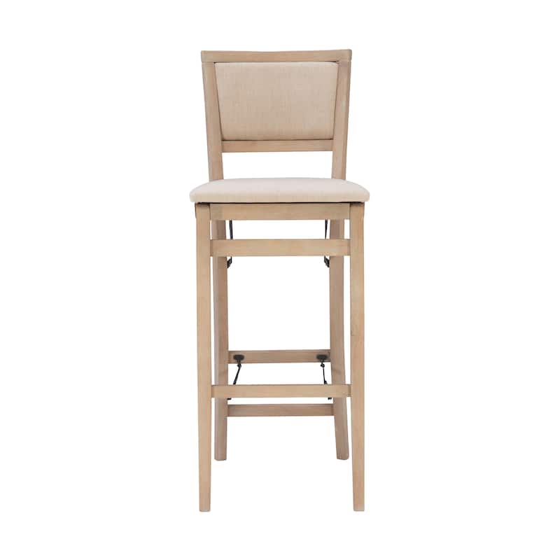 Ciara Grey Wash 30-Inch Folding Bar Stool