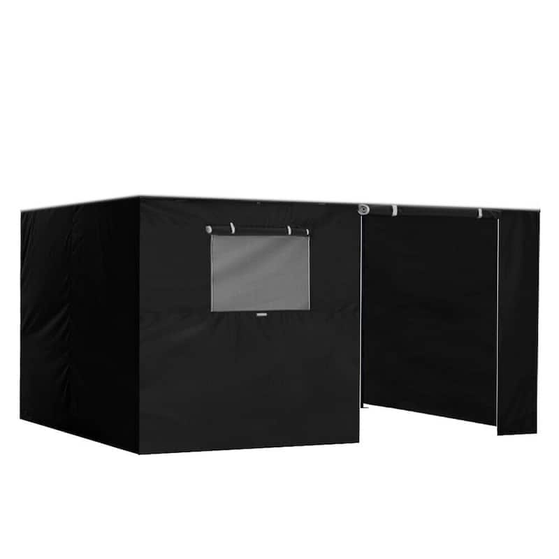 Aeocia Full Zippered Walls for 10x15 Easy Pop Up Canopy Tent 4 Sidewalls ONLY