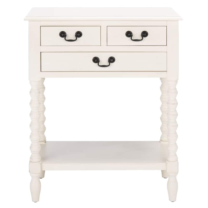SAFAVIEH Ivie 3-Drawer Console Table - 23.5" W x 13" L x 29.5" H - 23.5" W x 13" L x 29.5" H - 24Wx13Dx30H