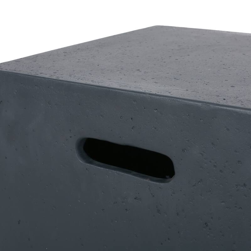 Roomfitters MGO Tank Holder with Modern Design, Durable Outdoor Cover for Patio and Garden Use