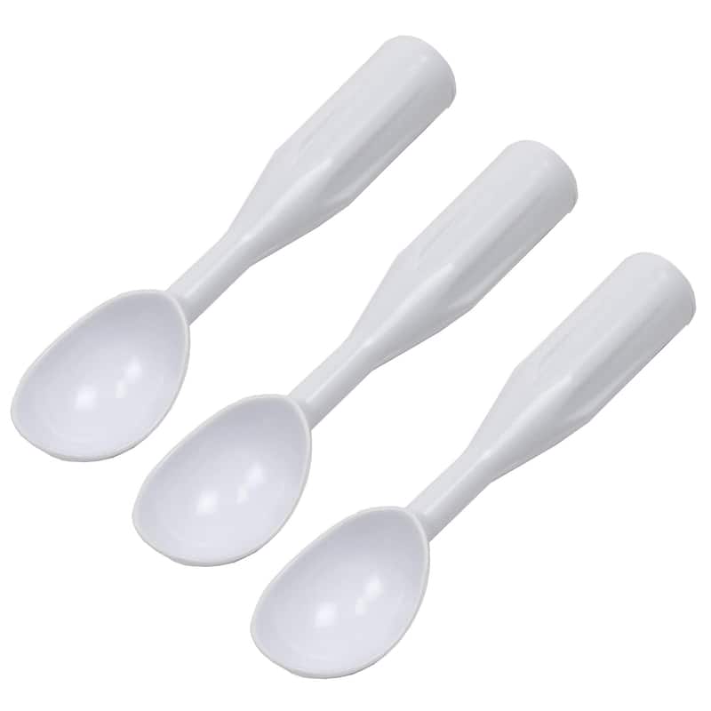 Chef Craft 7.5" Plastic Ice Cream Scoop - 3 Pack