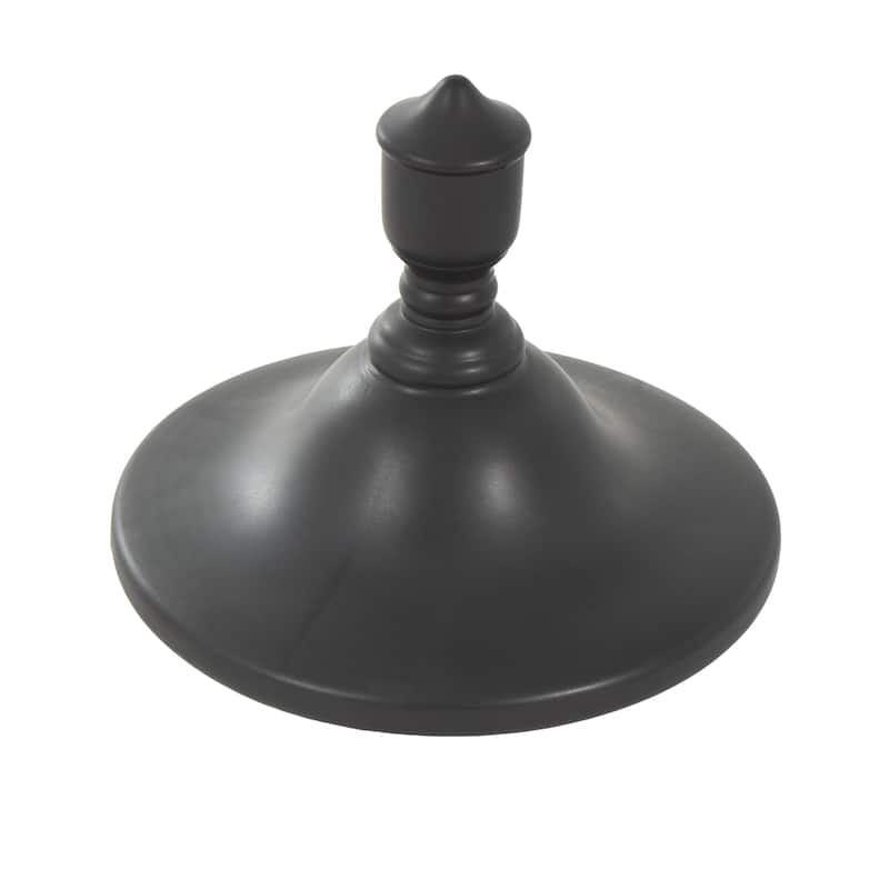 Ceramic Fluted Urn Shaped Living Room Decorative Jars with Lid - Black or White - Roche River Decor