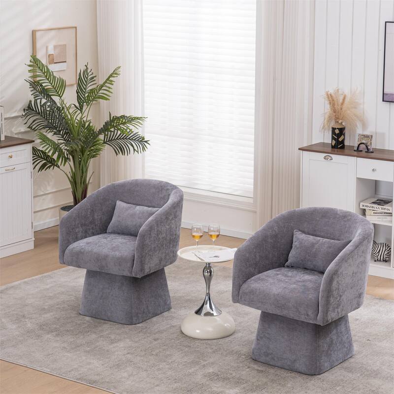 Lounge chair with swivel