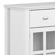 preview thumbnail 43 of 78, WYNDENHALL Stratford Solid Wood Transitional Sideboard Buffet - 54 inch Wide