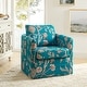 preview thumbnail 7 of 51, HULALA HOME Erkenbald Modern Slipcovered Swivel Chair with Reversible Cushion and Washable Cover