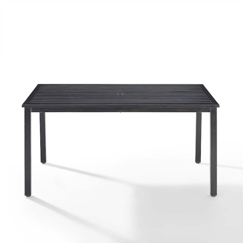 Crosley Kaplan Outdoor Dining Table - 60"W x 37"D x 28.5"H