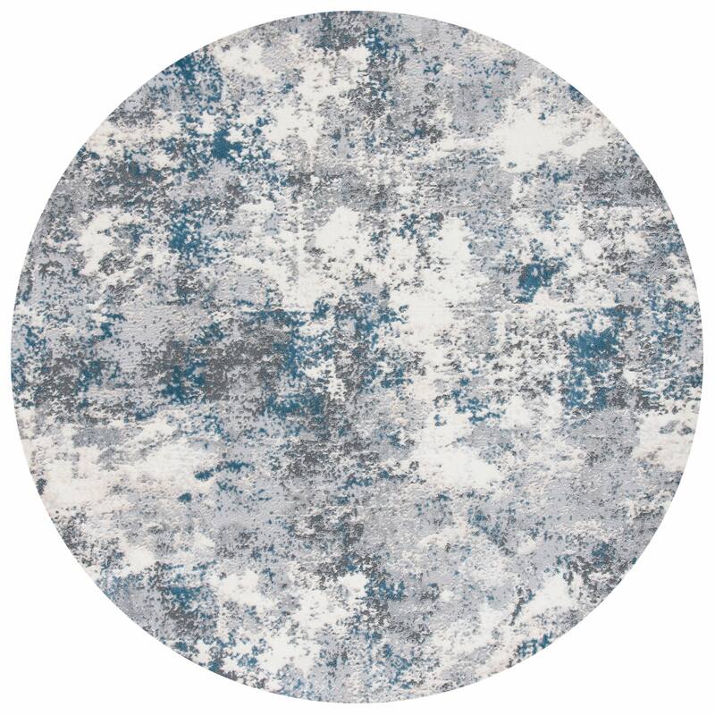 SAFAVIEH Lagoon Irmtraud Modern Abstract Polyester Area Rug