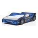 preview thumbnail 16 of 16, Buckner Mordern Race Car Design Youth Platform Bed by Furniture of America