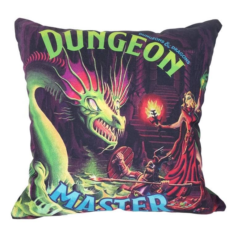 Hasbro Dungeons and Dragons Dungeon Master 18 Inch Throw Pillow