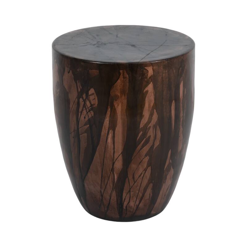 Sagebrook Home 19" Lasalle Metal Accent Table, Bronze, 19"H - 15" x 15" x 19"