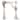 Realistic Artificial Wedding Arch Flowers, Floral Arrangements & 1 White Drape