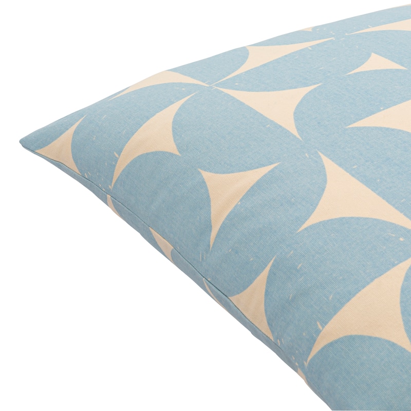Livabliss Sanaya Half Circle Print Geometric Throw Pillow