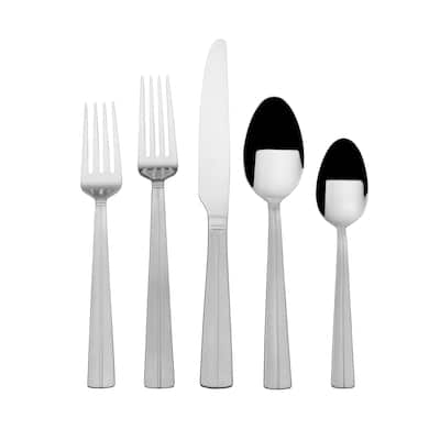 International Silver Watson Satin 20 Piece Stainless Steel Flatware Set